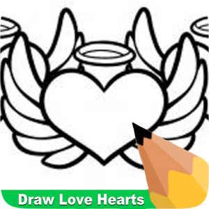 300x300 How To Draw Love Hearts App