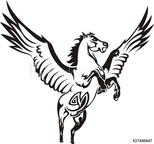 500x466 Beautiful Horse