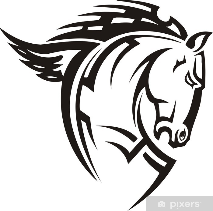 700x696 Beautiful Horse Sticker We Live To Change