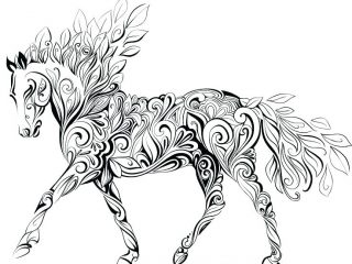 320x240 horse color sheets horse color pages beautiful horse coloring