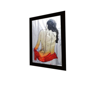 300x300 Beautiful Lady Glass Art