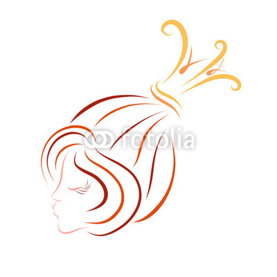 400x400 Beautiful Lady With A Crown On A Magnificent Hairdo Buy Photos