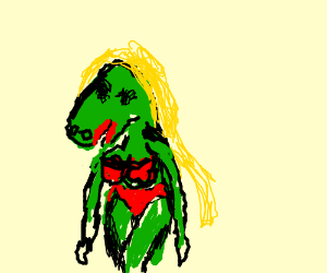 300x250 A Beautiful Lady T Rex