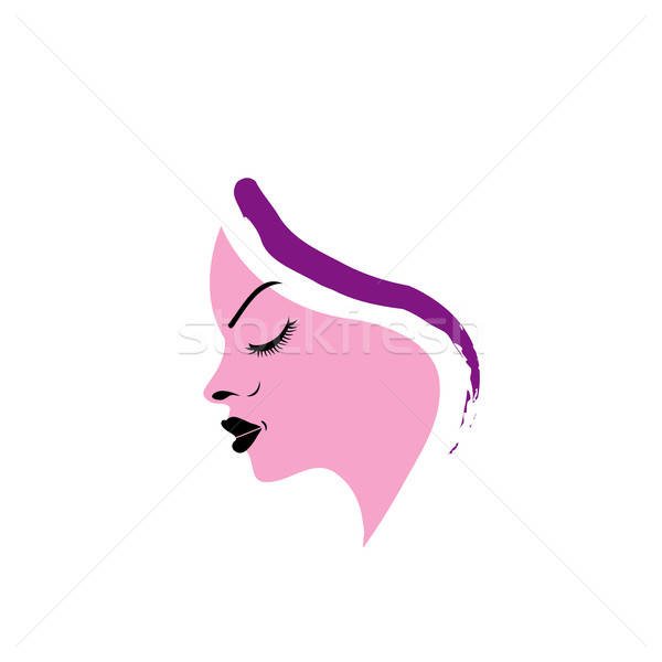 600x600 A Beautiful Lady Vector Illustration Shawlin Mohd