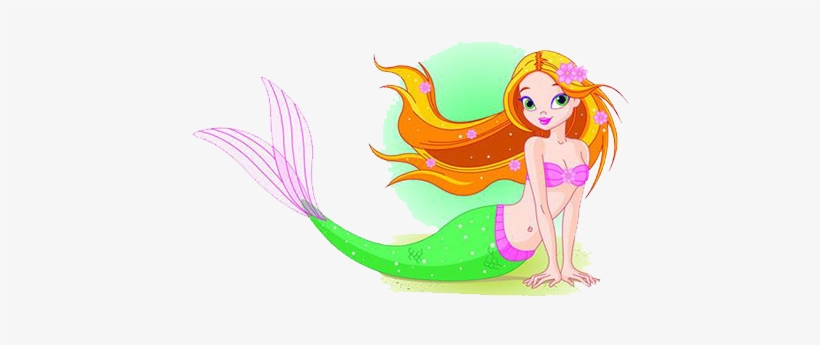 820x345 Bath Drawing Mermaid