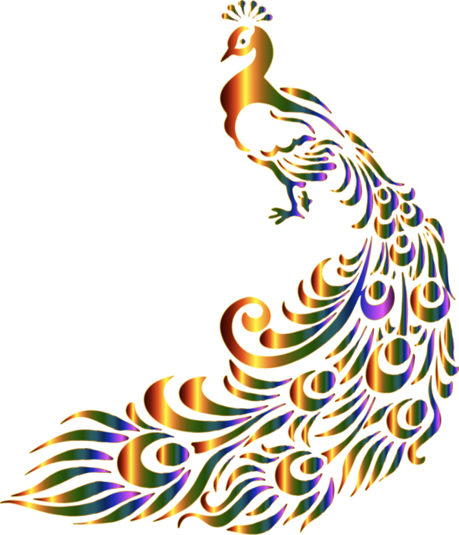 643x750 Collection Of Free Peacock Drawing Abstract Download On Ui Ex