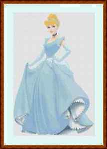 215x300 Cinderella Beautiful Princess Cross Stitch Kit Ebay