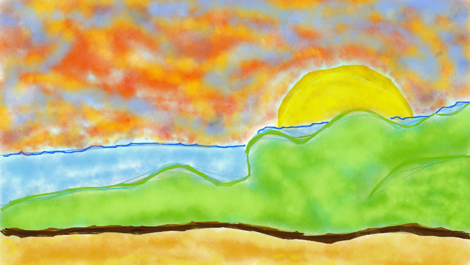 920x519 Beautiful Sunset