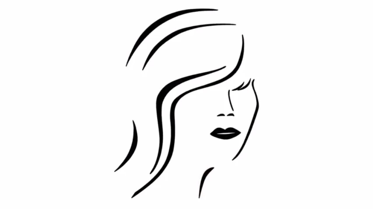 1280x720 How To Draw A Beautiful Woman Face