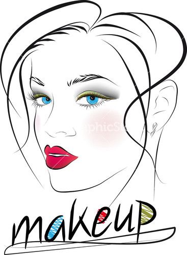 367x500 Sketch Of Beautiful Woman Face Vector Illustration Artsy Face