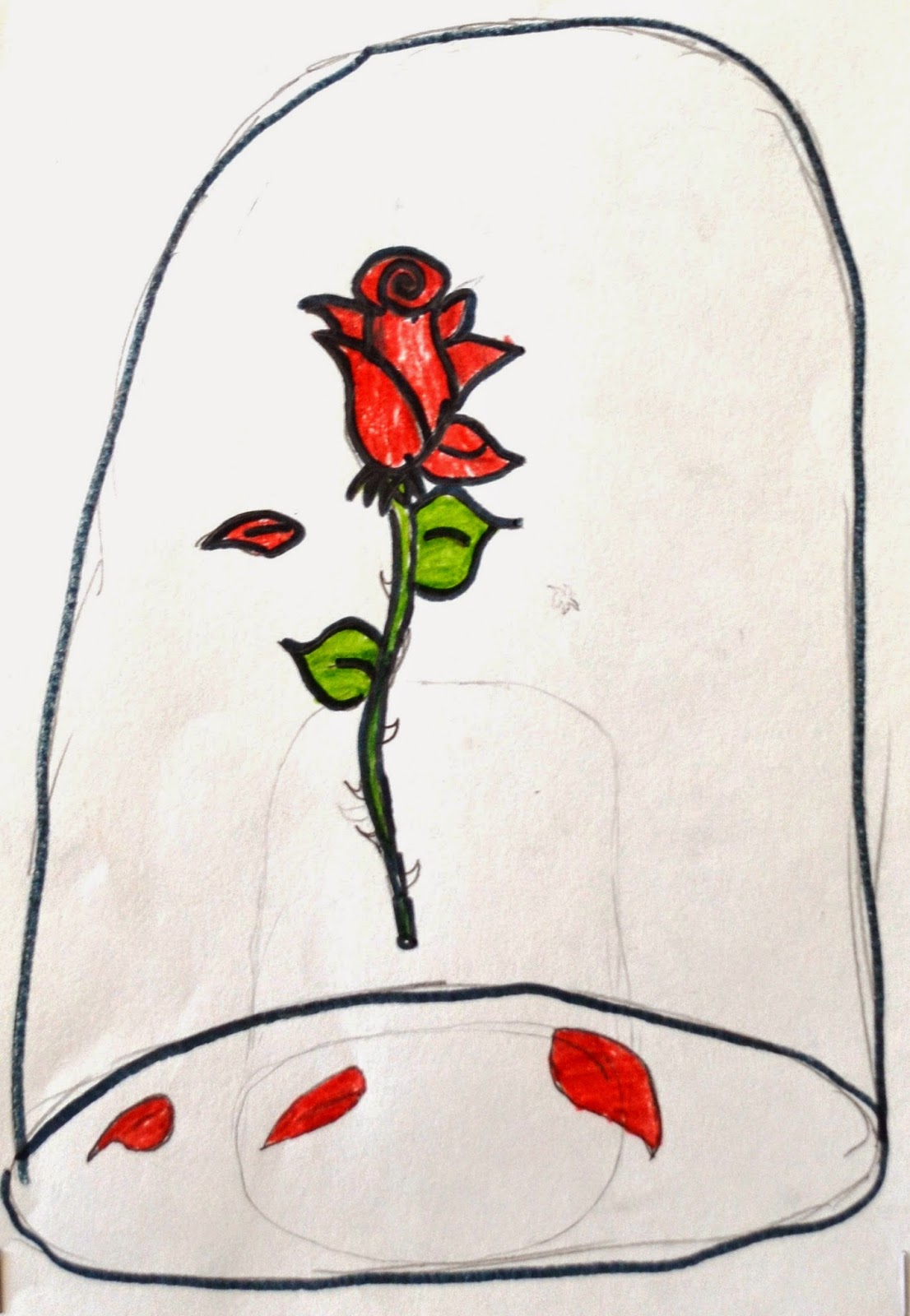 1106x1600 Beauty And The Beast Character Drawings Lessons From The K