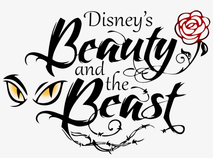 820x610 Beauty And The Beast Logo Drawing