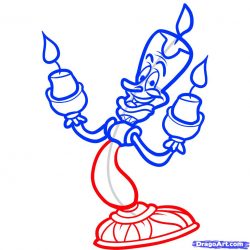 250x250 Beauty And The Beast Glass Rose Drawing Tutorial Step