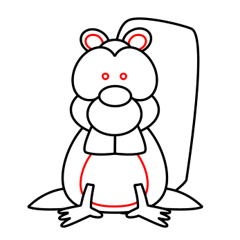 347x347 Drawing A Cartoon Beaver