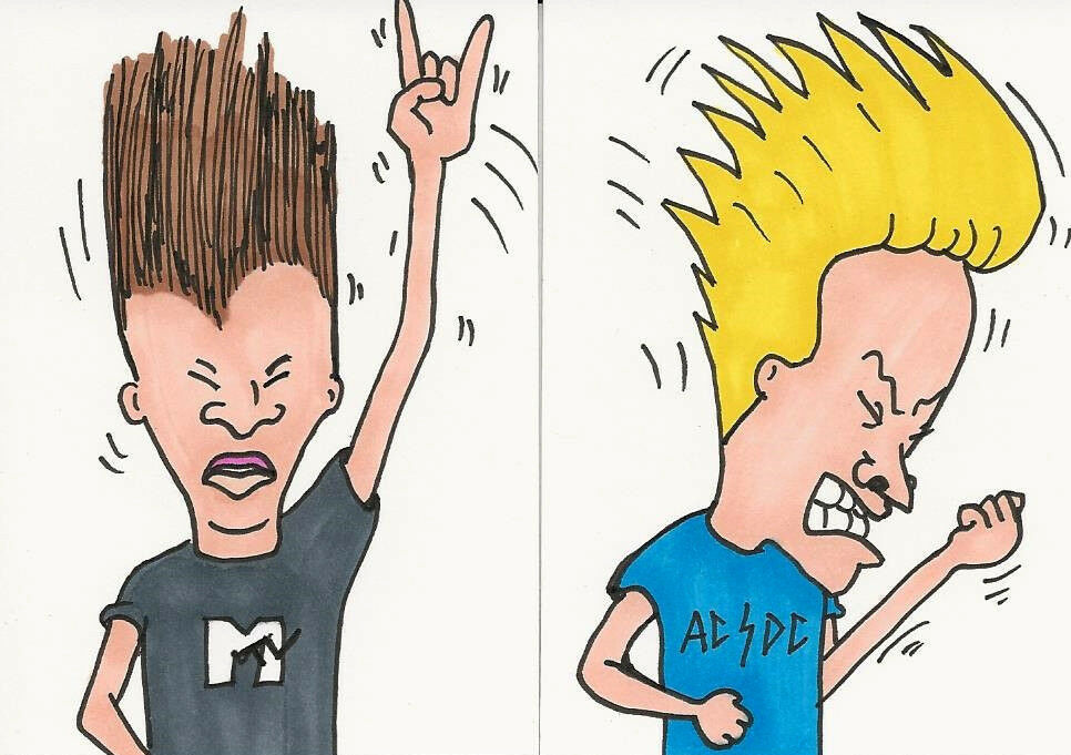 Beavis And Butthead Drawing