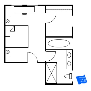 317x315 Master Bedroom Floor Plans