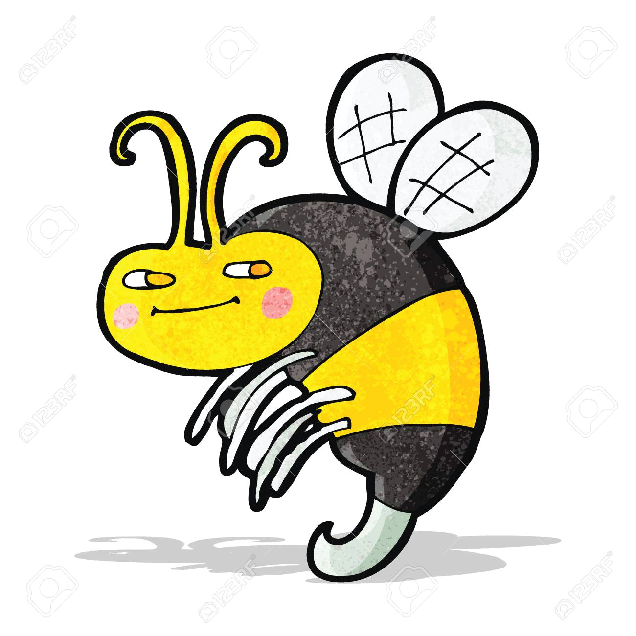 1300x1300 Drawing A Cartoon Bee Troller Us