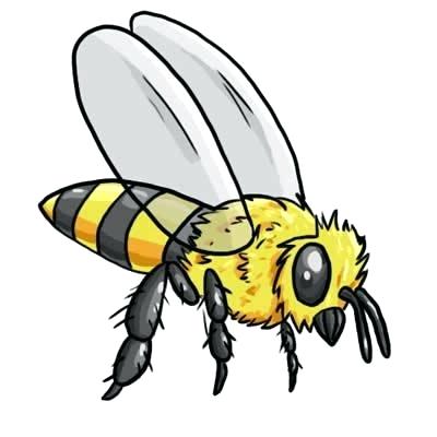 400x400 Bee Drawings Color The Drawing Honey Bee Cartoon Drawings