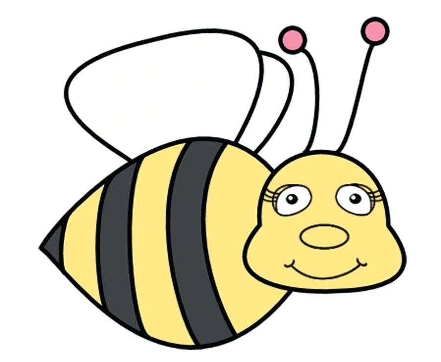 900x740 Bee Cartoon Drawing