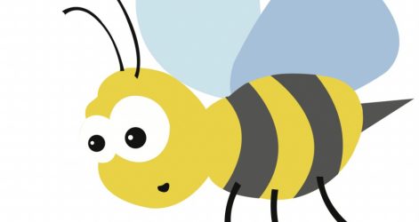 471x250 Bumblebee Full Body Drawing Bumble Bee Illustration Easy Outline