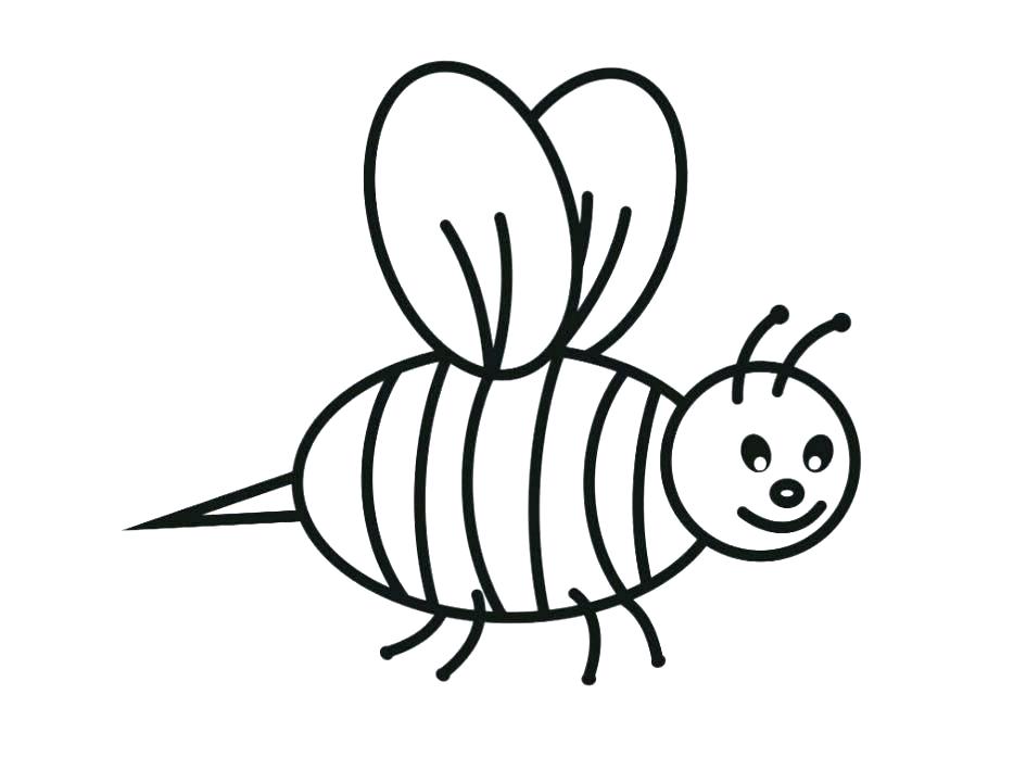 945x709 Drawings Of Bumble Bees How To Draw A Bumblebee Easy Way To Draw
