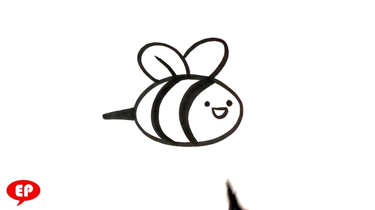 1280x720 How To Draw A Bee