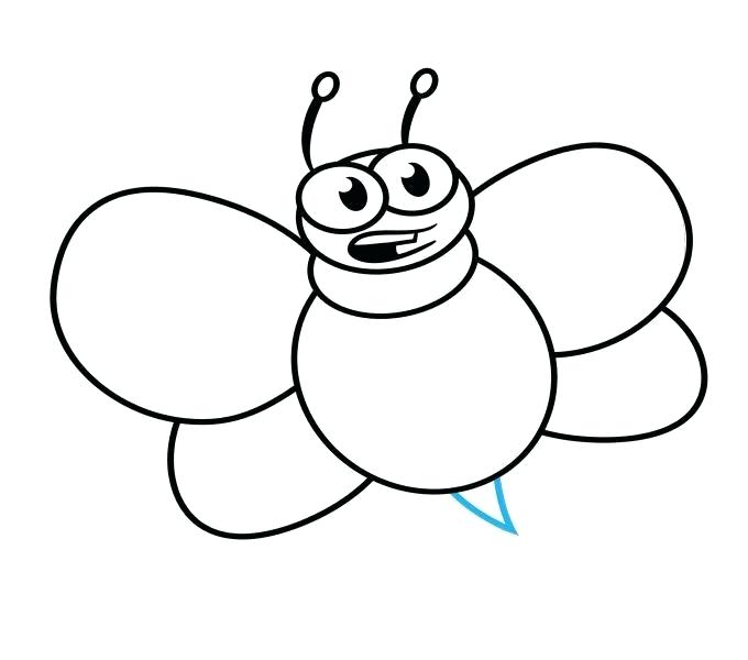 680x600 Easy Bee Drawing Image Titled Draw A Cartoon Bee Step Easy Honey