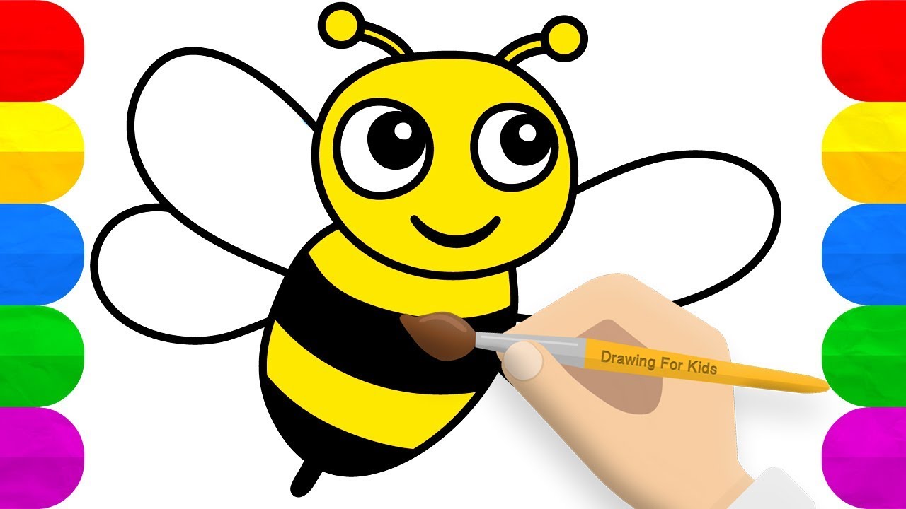 1280x720 How To Draw Bee