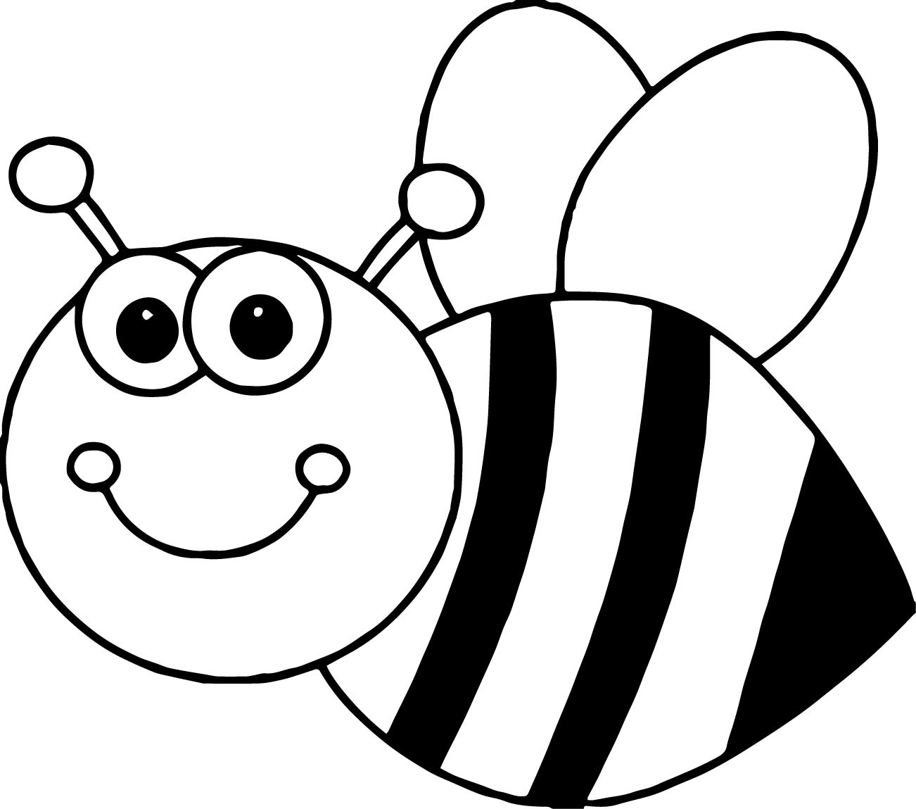 1302x1149 Coloring Pages Of Bumble Bees Inspirational Honey Bee Line Drawing