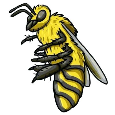 400x400 Bee Drawings