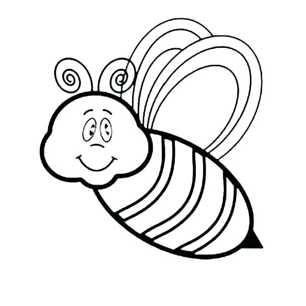 600x600 Bees Coloring Pages Bee And Flower Coloring Pages Bumblebee