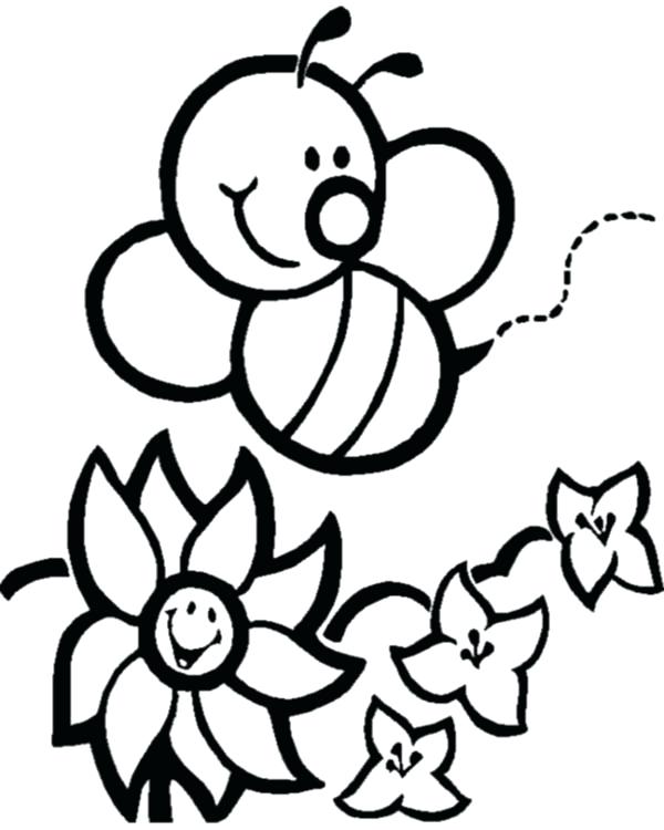 600x750 Coloring Pages Of Bees Survival Bumble Bee Coloring