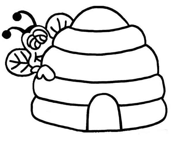 600x489 Hive Clipart Simple, Picture