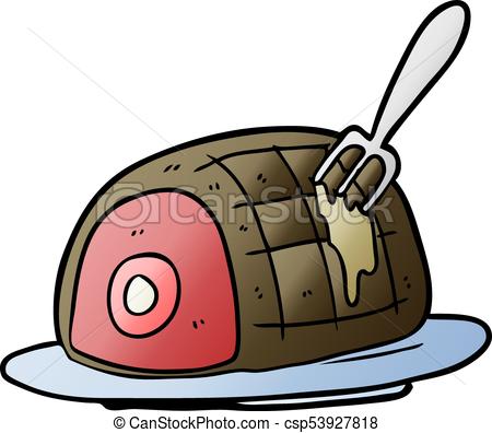 450x396 Cartoon Plate Of Cooked Beef