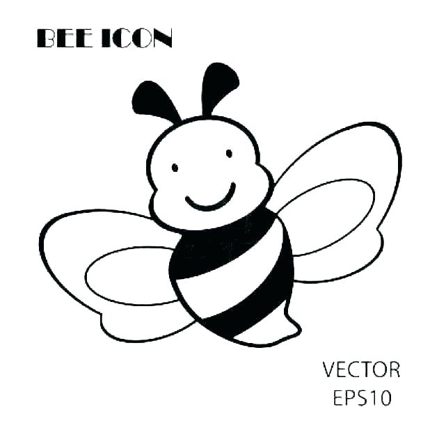 618x618 Coloring Pages Draw A Bee