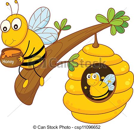 450x436 Honey Bee Drawing Clip Art