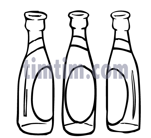 517x473 Free Drawing Of Beer Bottles Bw From The Category Cooking Food