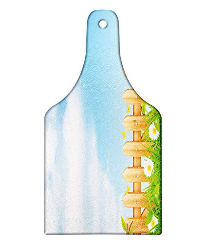 425x509 lunarable farmland cutting board, vivid summer drawing