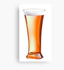 210x230 Beer Glass Drawing Canvas Prints Redbubble