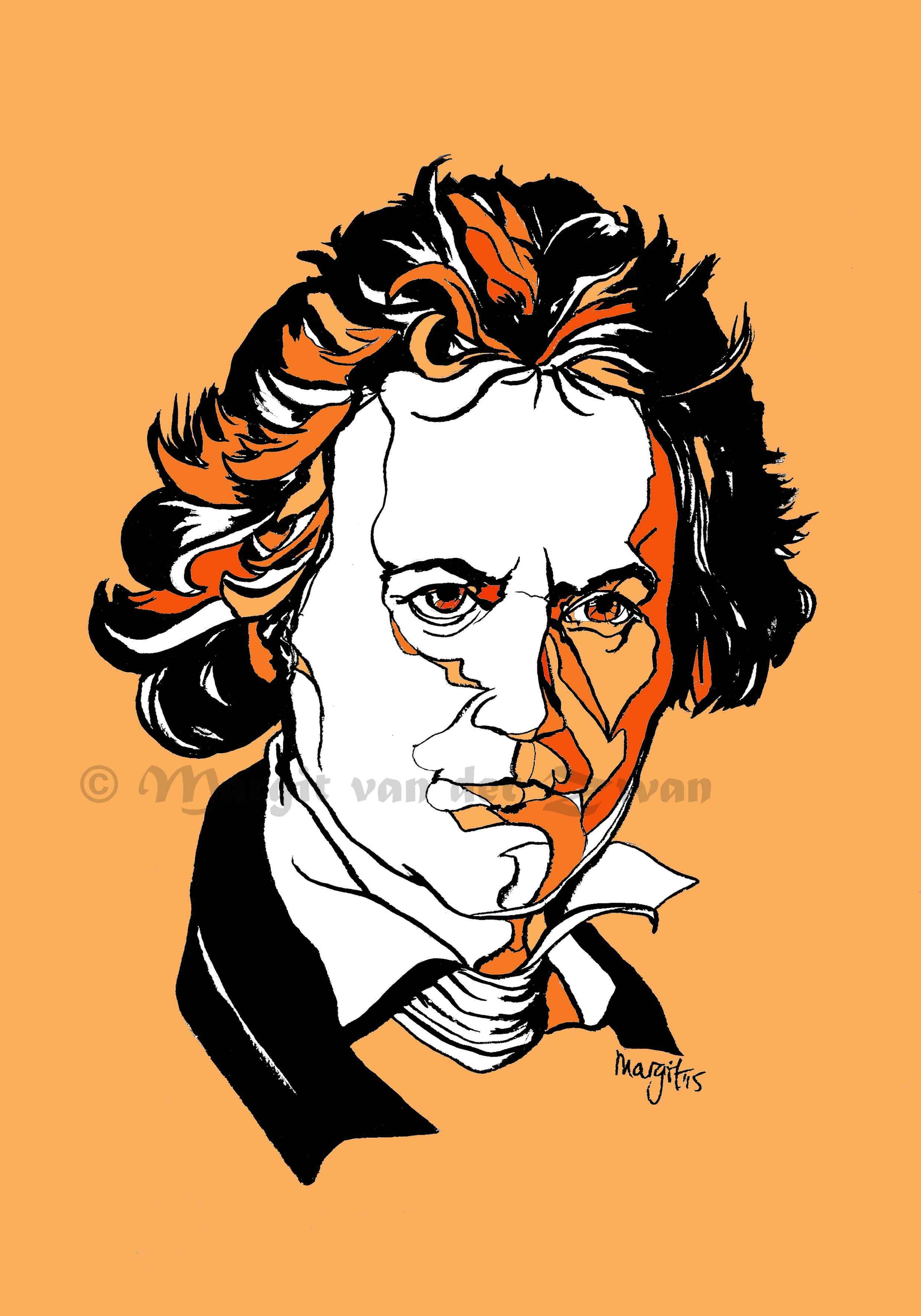 2480x3543 Beethoven The Famous Composer Immortalised In Art Contemporary