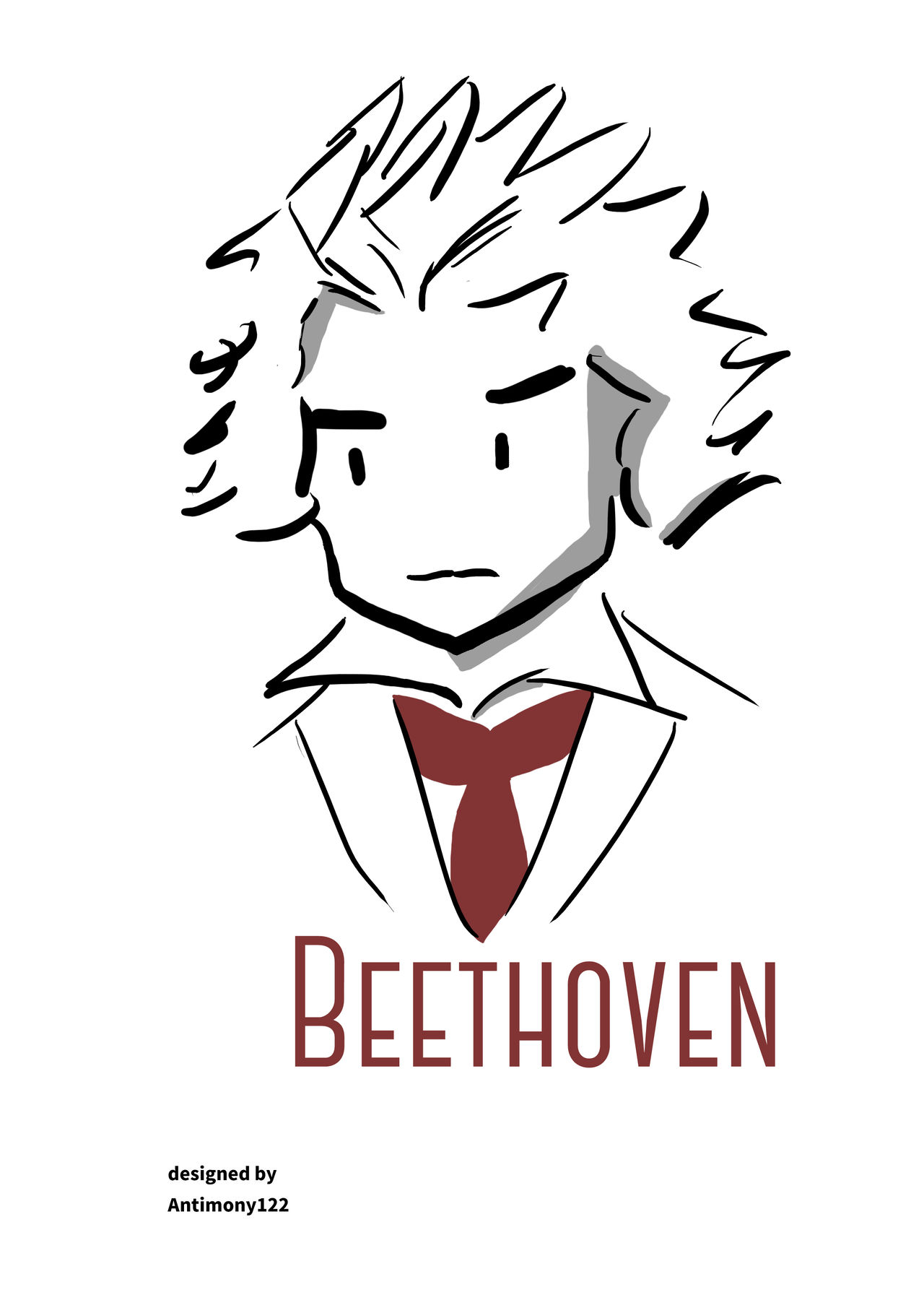 1280x1811 Ludwig Van Beethoven