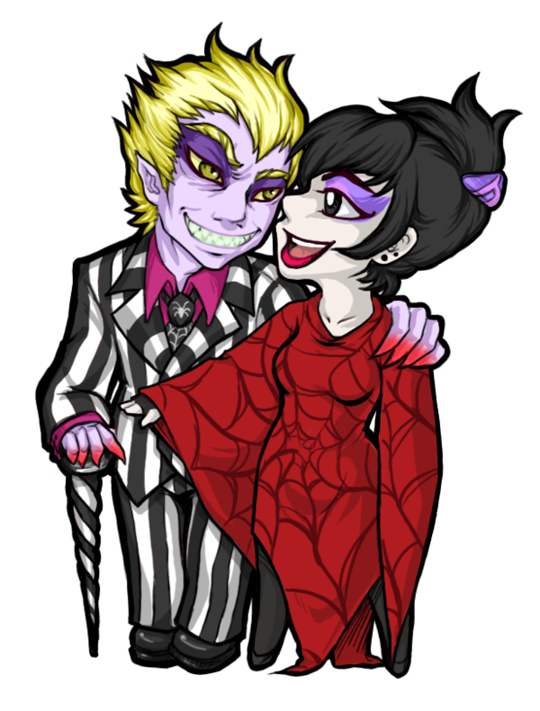 600x790 Collection Of Free Beetlejuice Drawing Chibi Download On Ui Ex