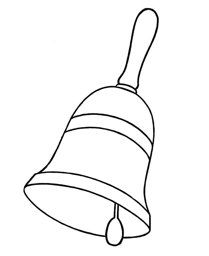 670x820 Bell Drawing For Free Download