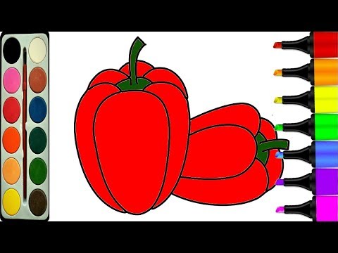 480x360 Download How To Draw Bell Pepper Step