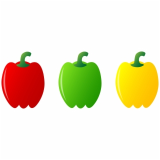 320x320 Hd Drawing Vegetables Bell Pepper Transparent Png Clipart