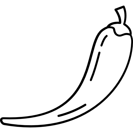 512x512 Bell Pepper Picture Free Library Black And White Huge Freebie