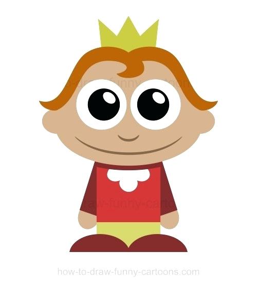 500x558 how to draw prince simple drawing lesson on how to draw a prince