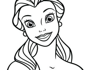 320x240 princess belle pictures to colour princess belle drawing