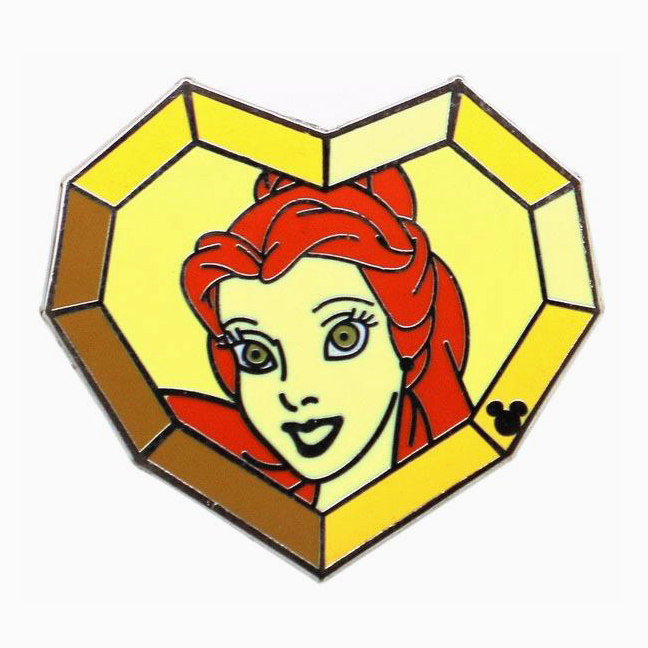 648x648 Belle Princess Heart Gem Pinventory