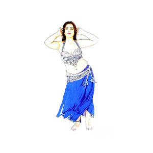 300x300 Belly Dancer Photograph
